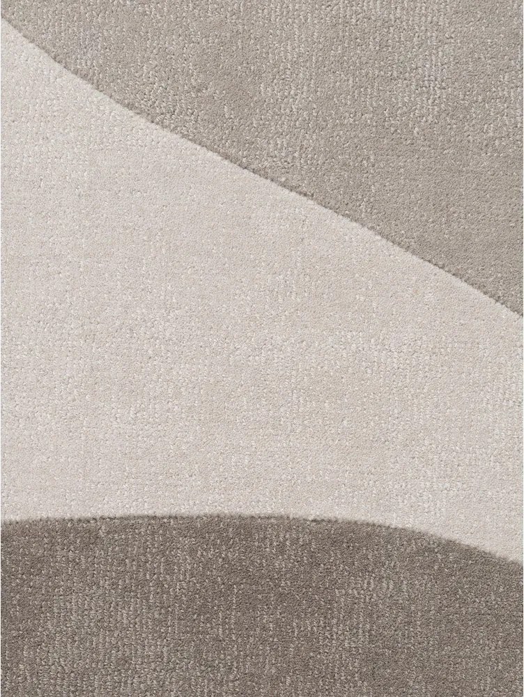 Бежов ръчно изработен вълнен кръгъл килим ø 200 cm Hackney Clarissa – Ted Baker