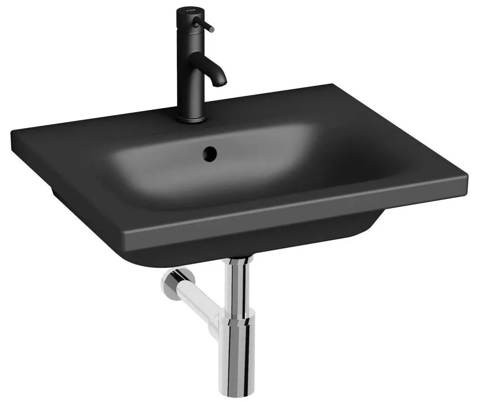 JIKA H8127127161041 - Мивка MIO 55x45 см керамика/мат черен