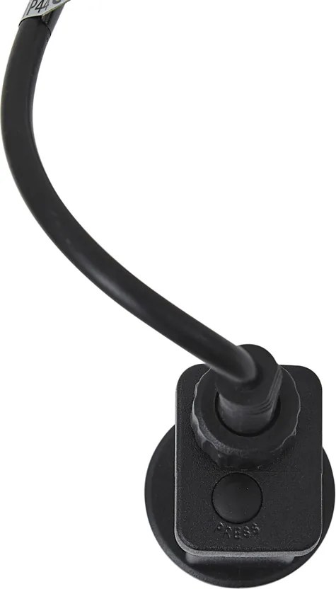 Стояща външна лампа бяла 80 см вкл. LED IP44 - Fungi