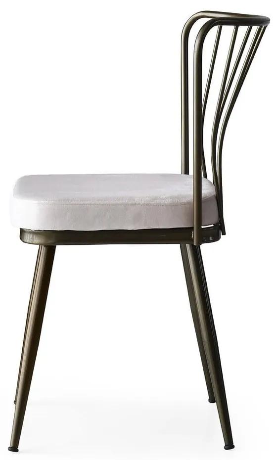 Сиви метални трапезни столове в комплект от 2 броя Yildiz - Kalune Desig