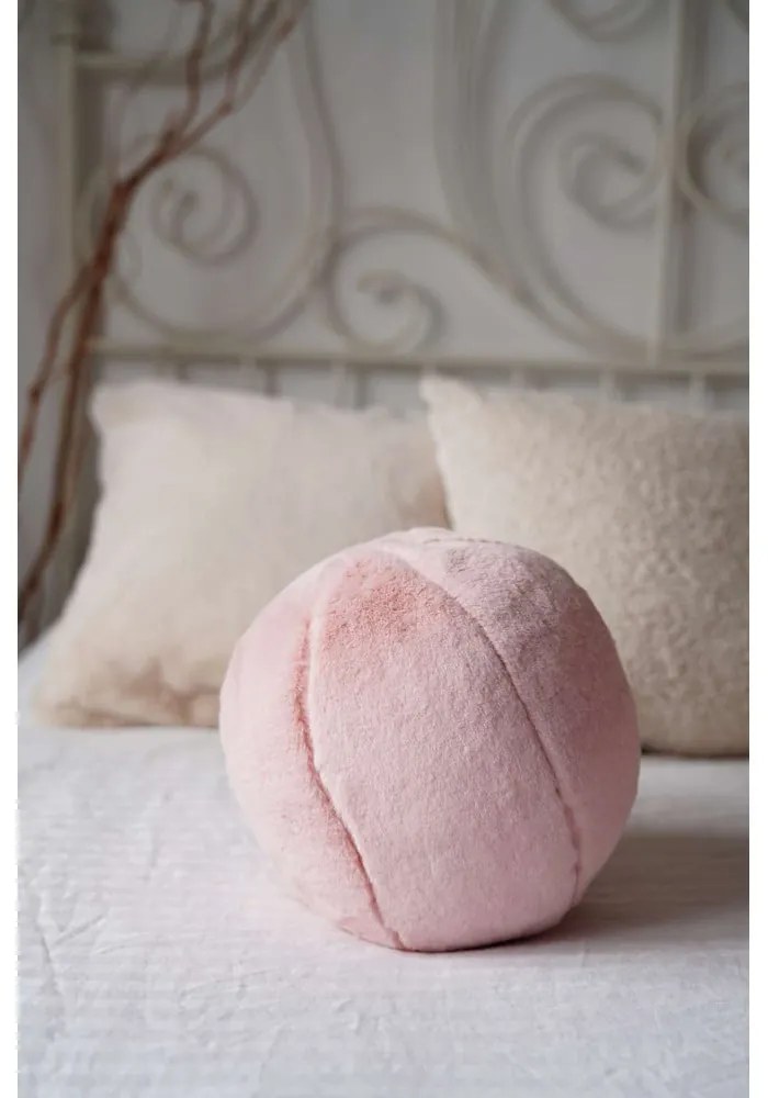 Декоративна възглавница от микроплюш ø 25 cm Top – Mioli Decor