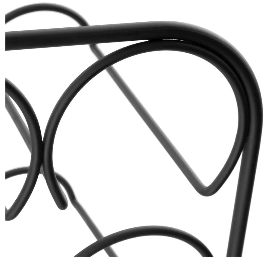 Метална стойка за вино за 6 бутилки - Compactor