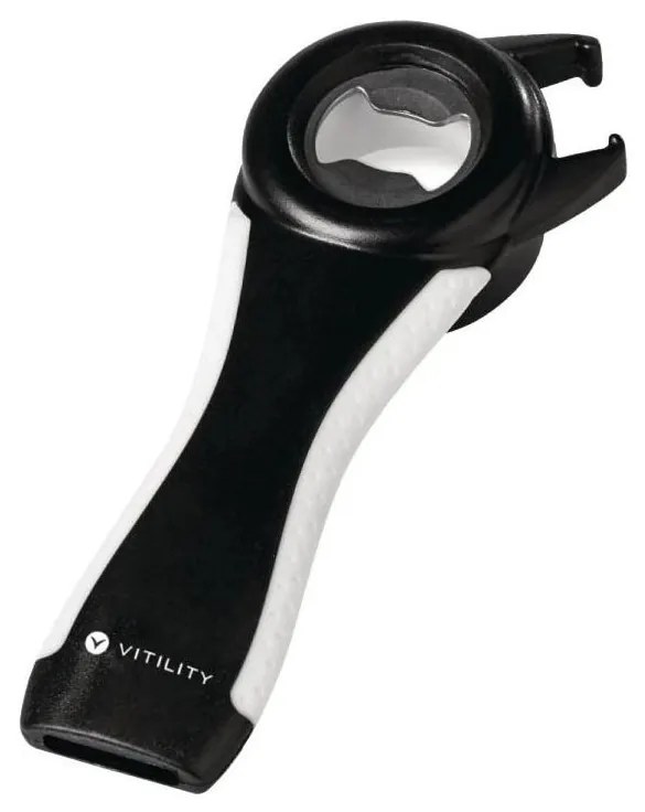 Vitility - Многофункционален отварач 5 в 1, черен