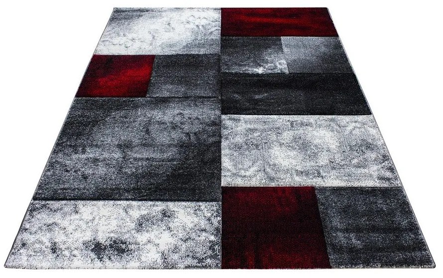 Килим в цвят бордо и сиво 80x150 cm Hawaii – Ayyildiz Carpets