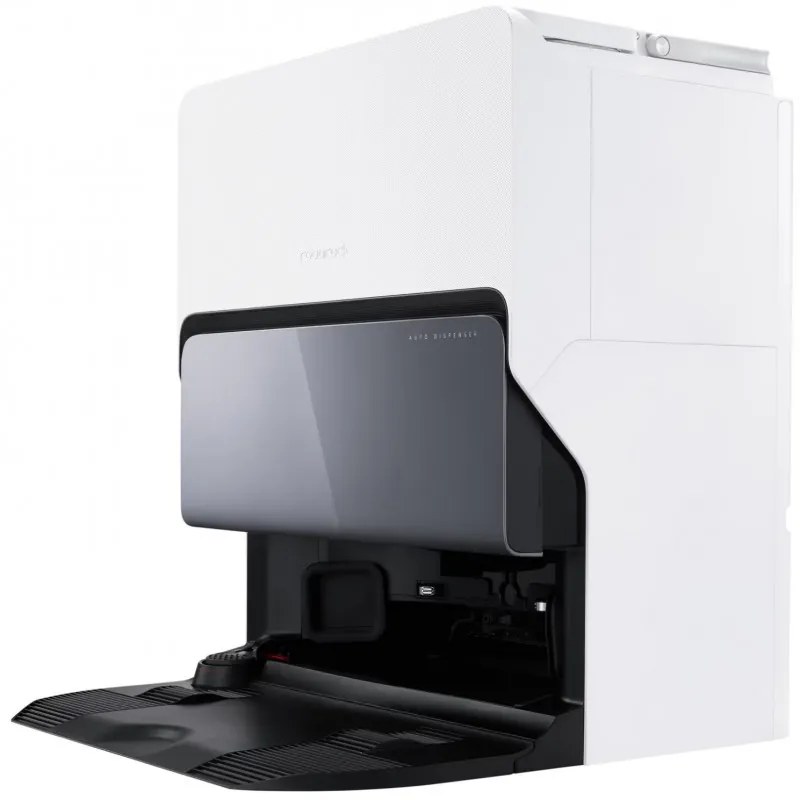 Прахосмукачка робот Roborock S8 MaxV Ultra S8MVU02-00, 69 W, 10000 Pa, Lidar, Wi-Fi, Гласови команди, 5200 mAh, 3D картографиране, Автономия до 180 мин, Бял