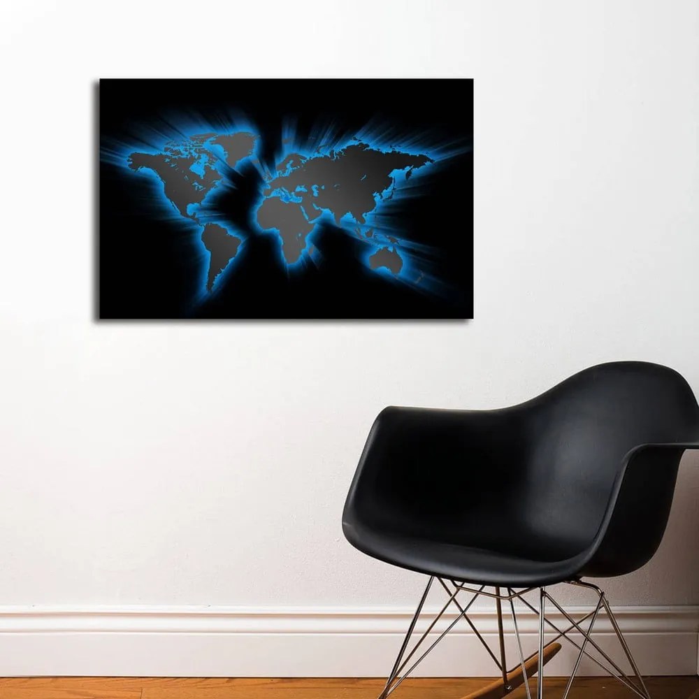 Илюстрована картина Оливър, 70 x 45 cm - Wallity