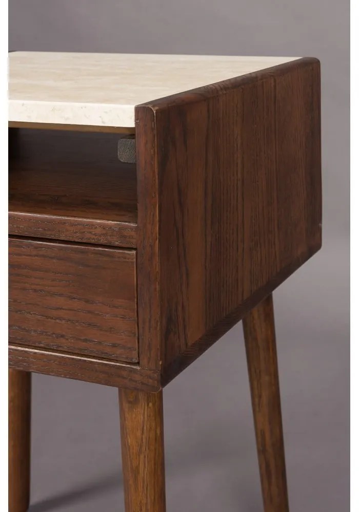 Кафяво нощно шкафче Arda – Dutchbone