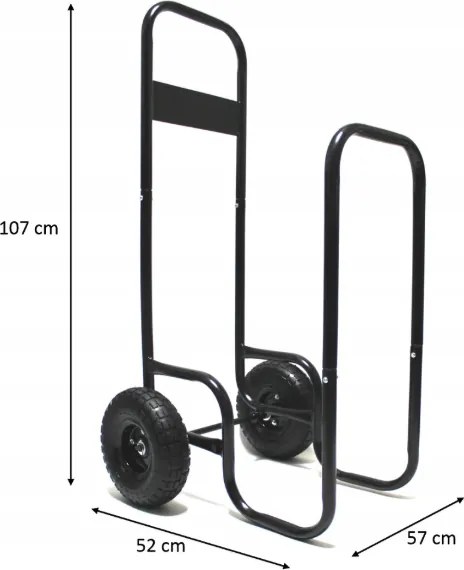 Транспортна количка за дърва за огрев