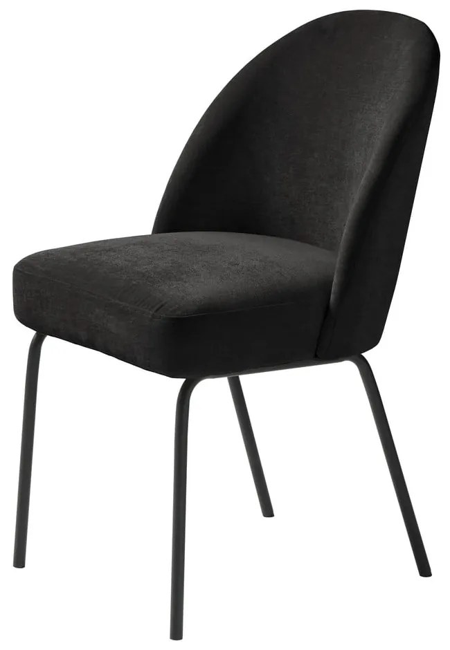 Черен трапезен стол Creston - Unique Furniture