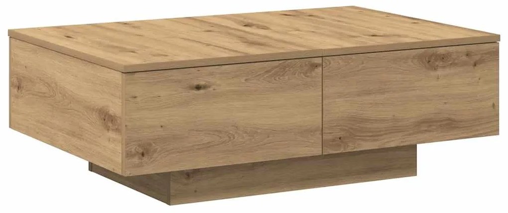 856571 vidaXL Комплект кафе маси, дъб сонома, 90x60x31 см, инженерно дърво