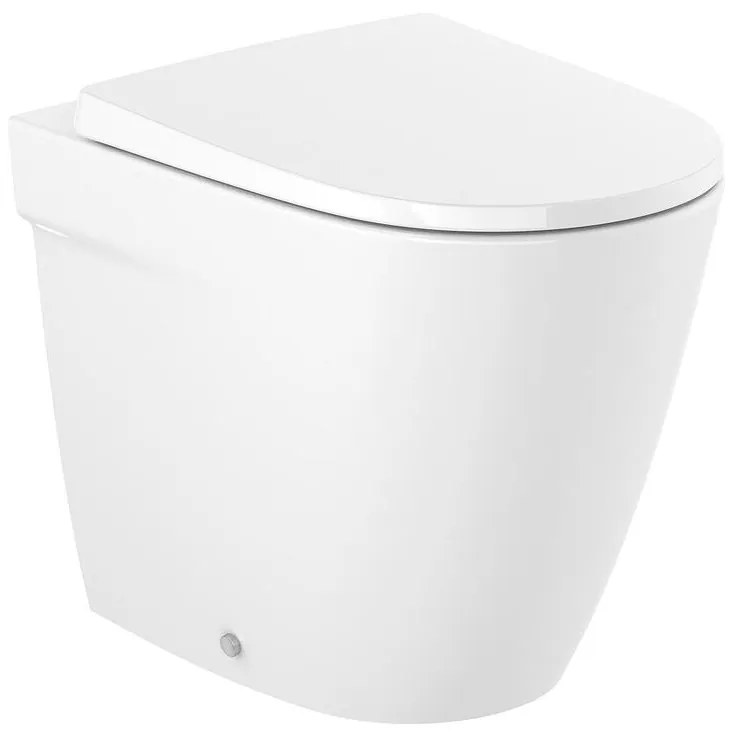 Тоалетна чиния, Roca, A347687000, стояща, двойно оттичане, долепена до стената, 36x53x46.5см