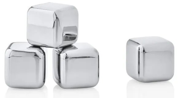 Кубчета за охлаждане в комплект 4 бр. от неръждаема стомана Lounge – Blomus