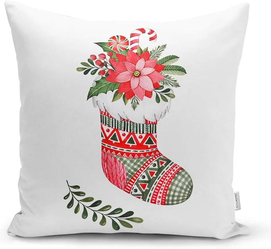 Текстилна калъфка за възглавница с коледен мотив 43x43 cm - Mila Home