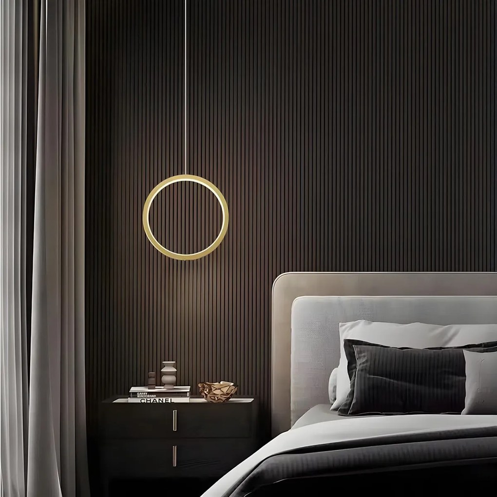 Висяща LED лампа G112-CP Gold