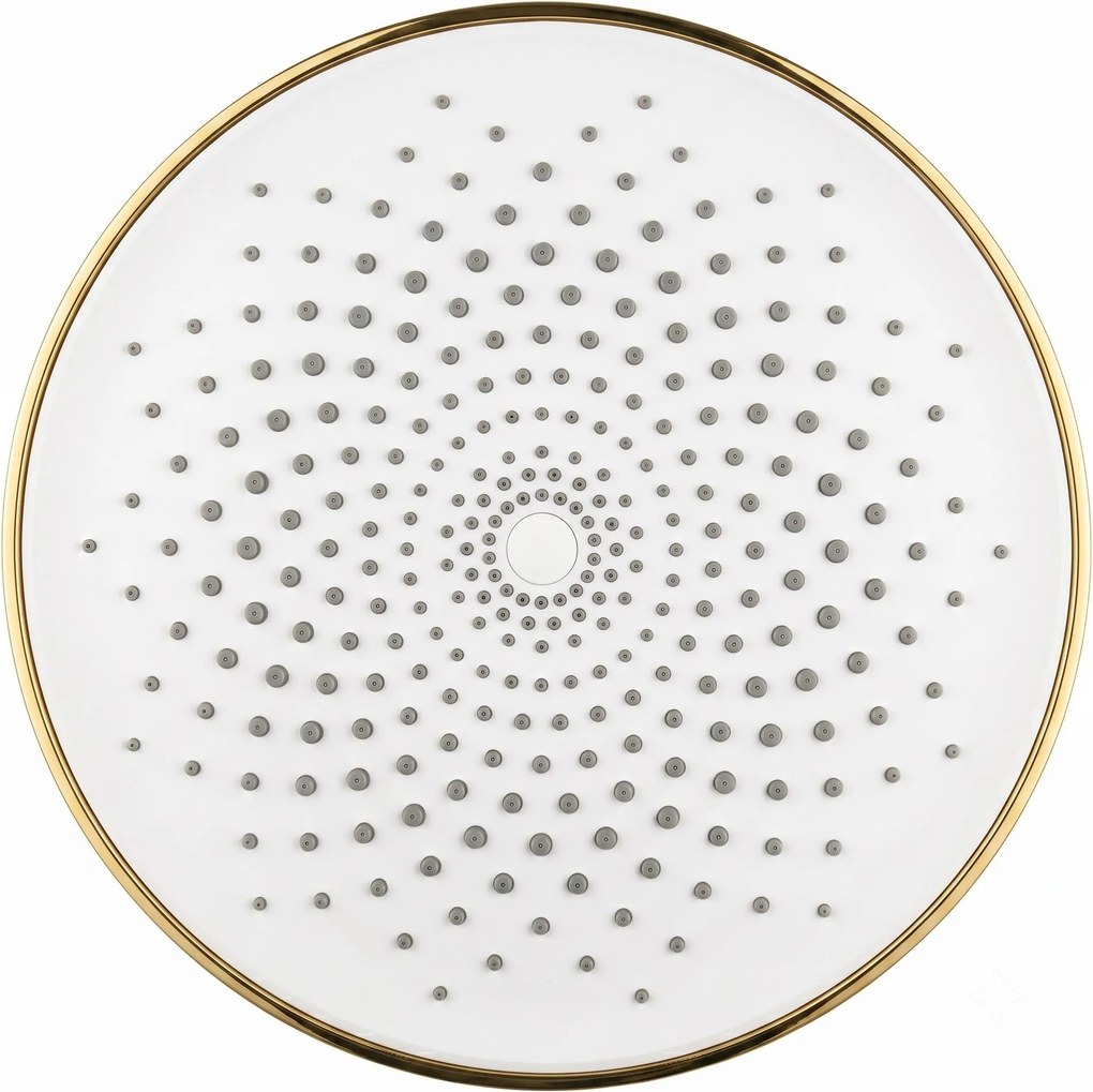 Кръгла душ глава REA JS-021 Gold Brush