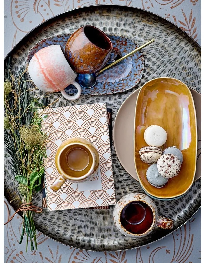 Кафява/бежова керамична чаша 280 ml Paula – Bloomingville