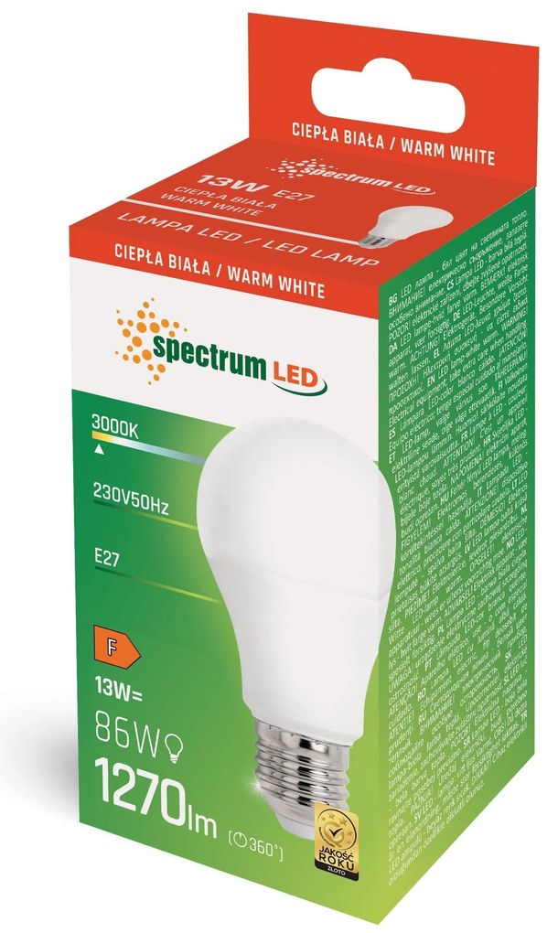 Крушка LED E-27 230V 13W 13892