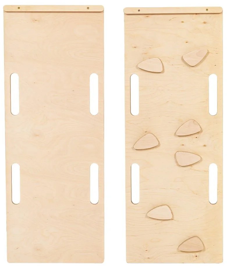 Люлка от масивен бор в естествен цвят 39x75x38 cm Montessori – Meowbaby