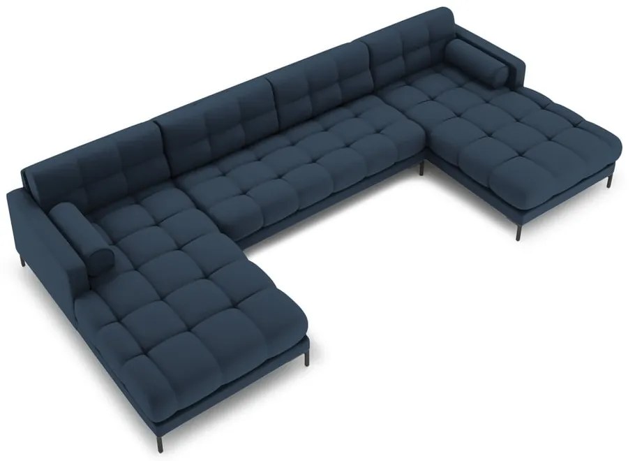 Син ъглов диван ("U" форма) Bali – Cosmopolitan Design
