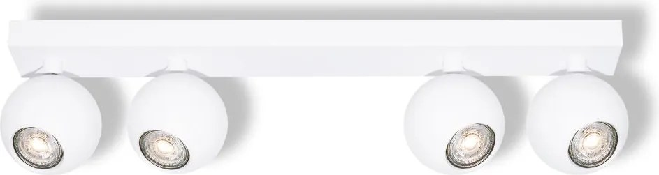 Osram - Точково осветително тяло SPOT SPHERAL 4xGU10/6W/230V бяло