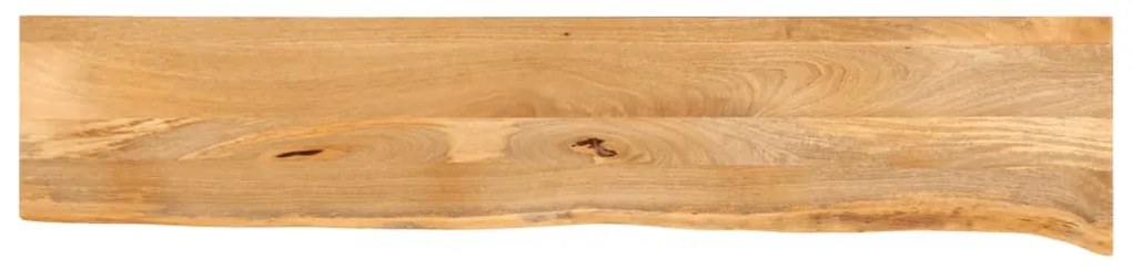 370497 vidaXL Плот за маса, жив ръб, 180x40x3,8 см, масивно дърво манго