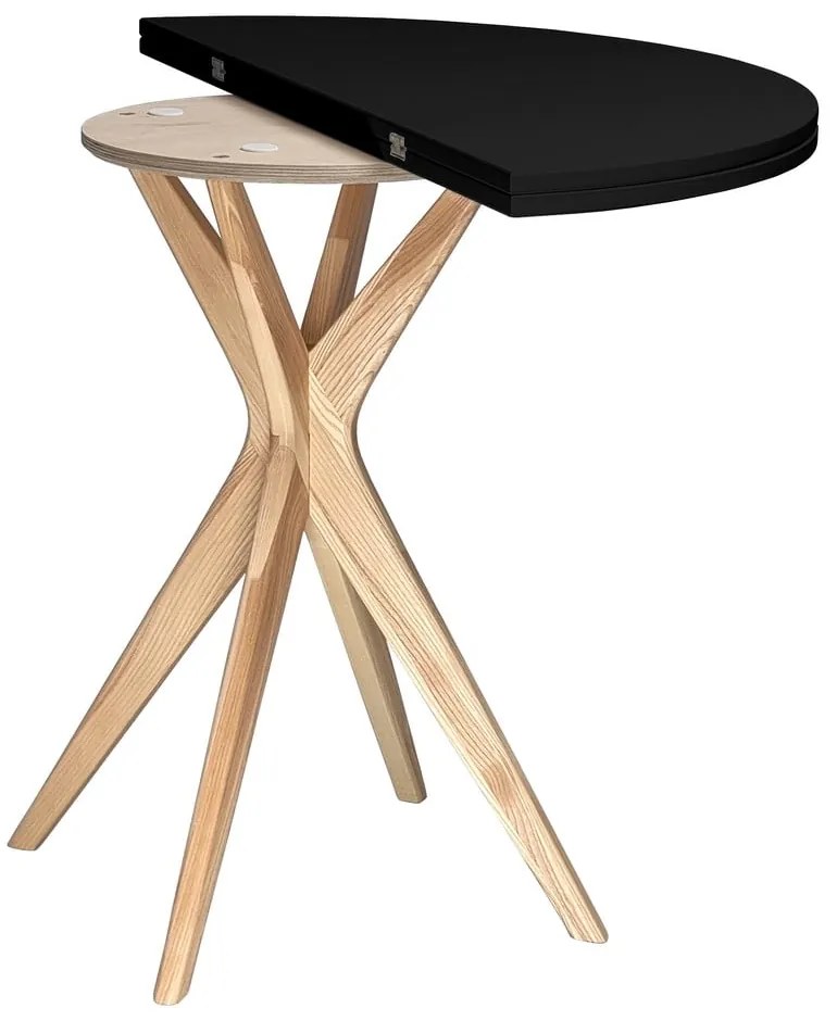 Кръгла сгъваема трапезна маса 65x90 cm Jubi – Ragaba