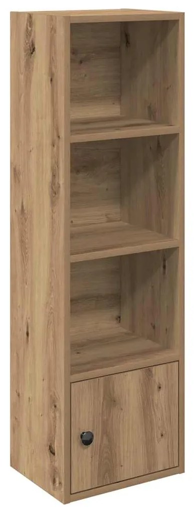 860345 vidaXL Библиотека, дъб артизан, 31x24x102 см, инженерно дърво