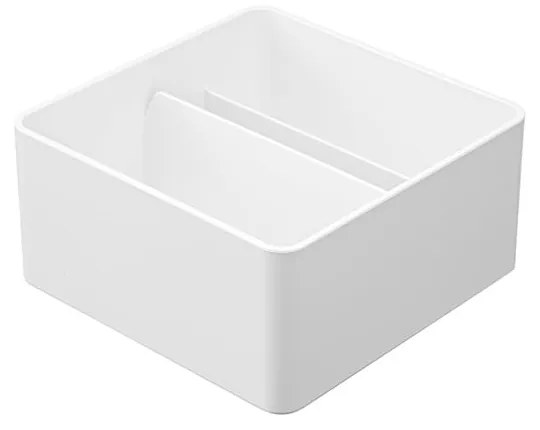 Бял метален органайзер за баня за козметика - YAMAZAKI