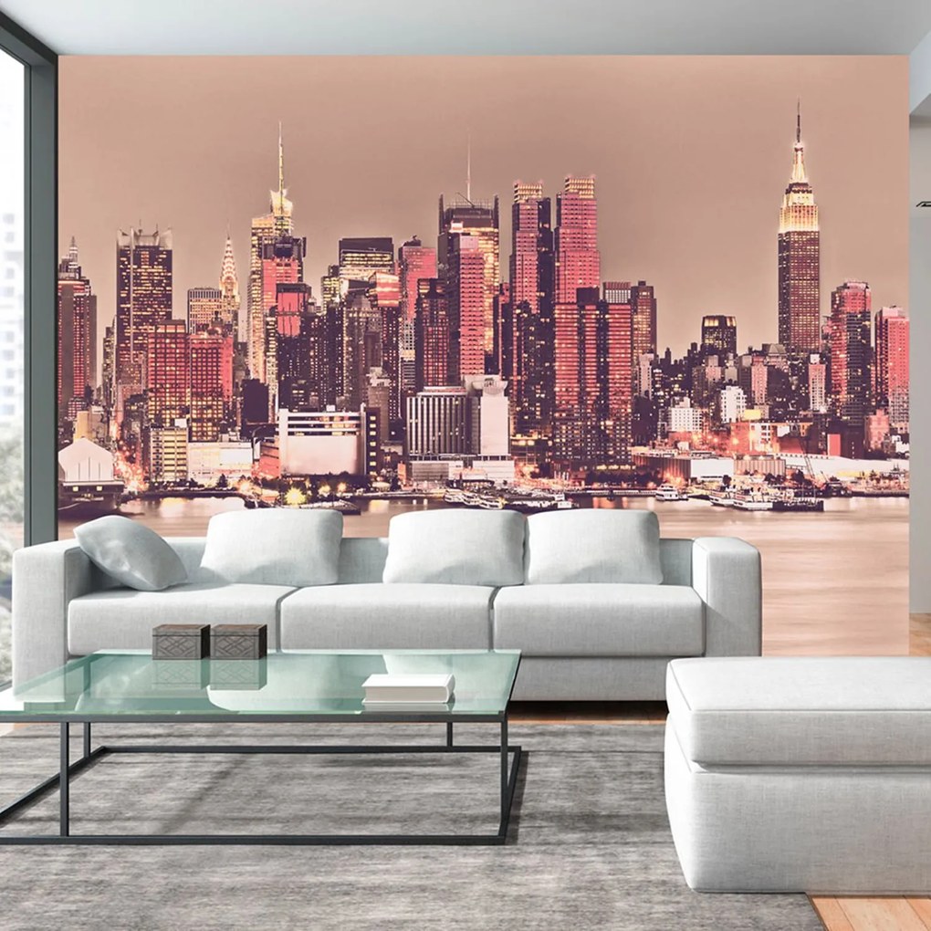 тапет - Ню Йорк - Midtown Manhattan Skyline 100x70