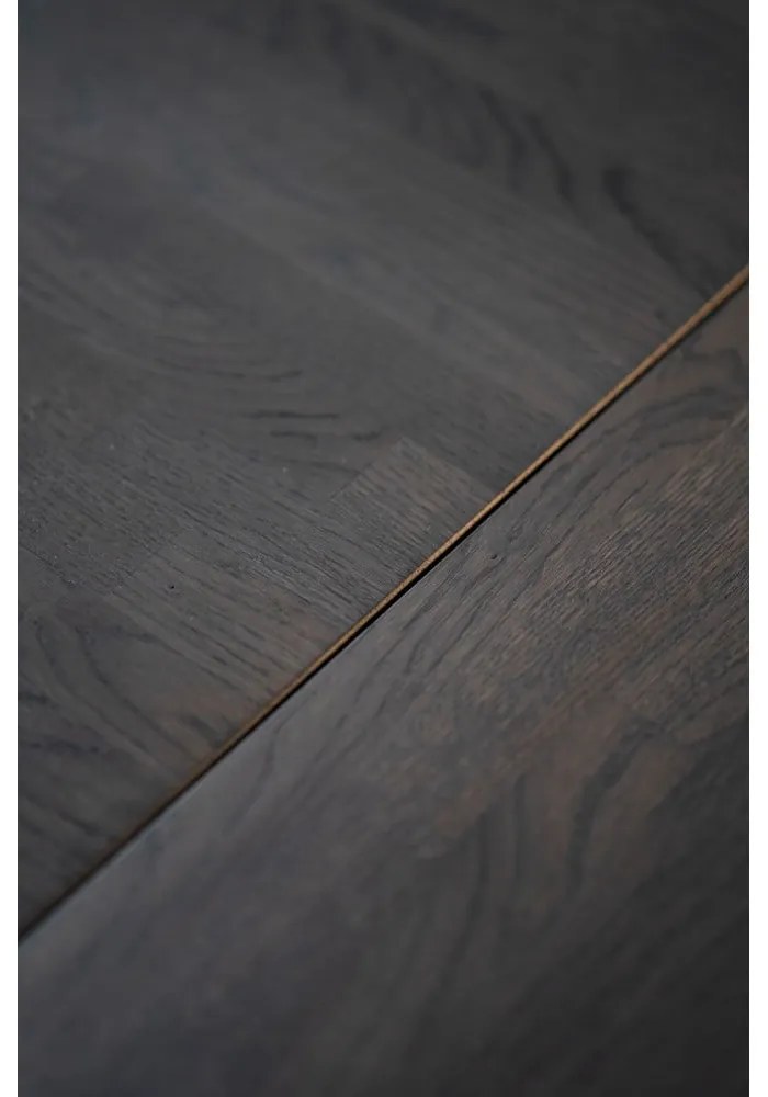 Тъмнокафява дъбова маса за хранене Brooklyn - Rowico