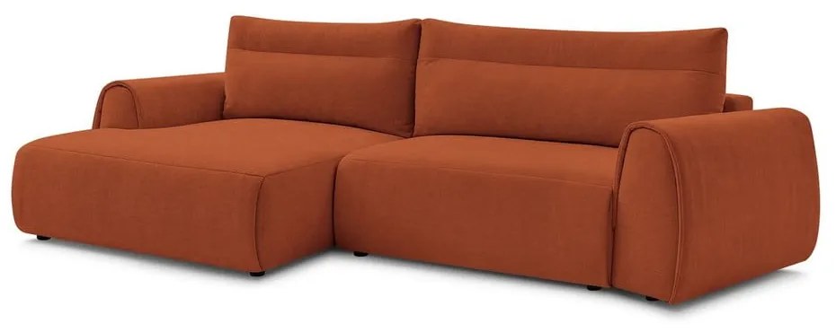 Оранжев ъглов диван Aden – Bobochic Paris