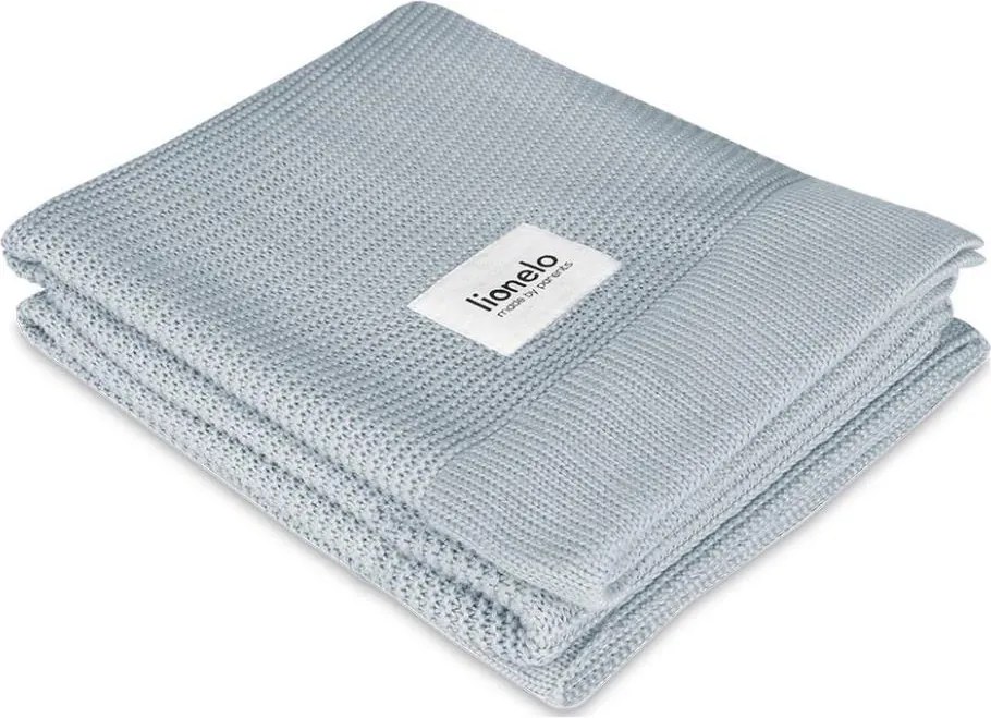 Lionelo - Бамбуково одеяло BAMBOO BLANKET 75x100 см Сиво