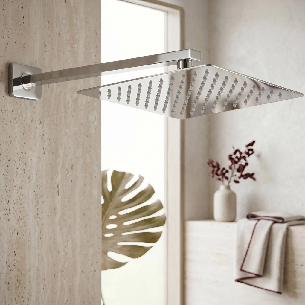 Квадратен душ пита REA JS-P015 30cm Chrome