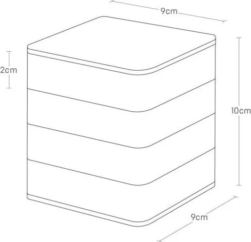 Кутия за бижута Tower – YAMAZAKI
