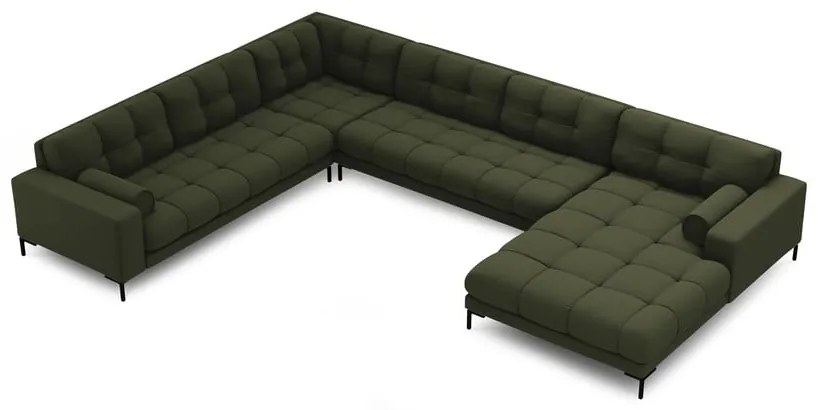 Зелен ъглов диван (ляв ъгъл) Bali – Cosmopolitan Design