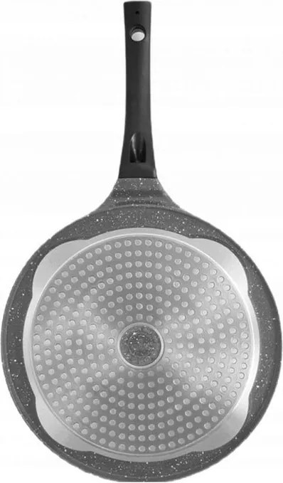 Тиган за палачинки с личица ZILNER ZL 2420, 26 см, 4 различни форми, Мраморно покритие, Сив