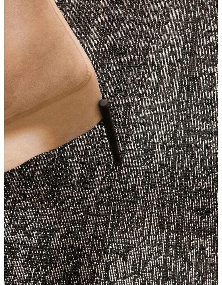 Черно-бялa пътека за открито и закрито 80x250 cm Duet Kona – NORTHRUGS