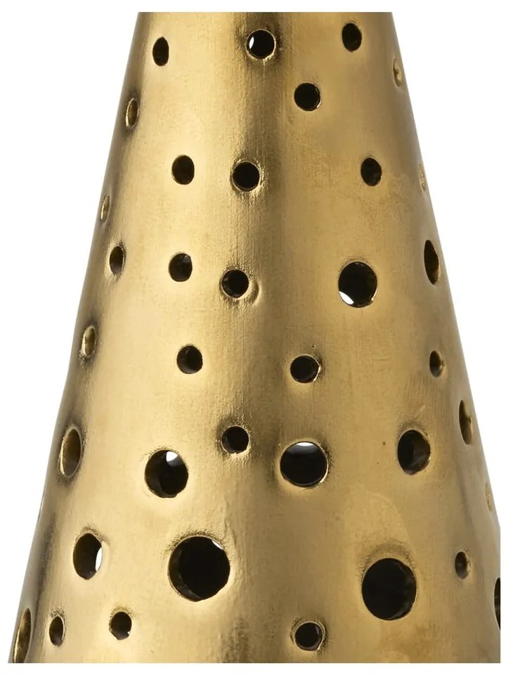 Порцеланов свещник в златист цвят, височина 19 cm Nobili - Kähler Design