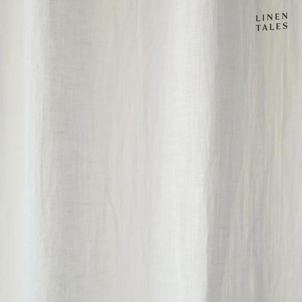 Бяла завеса 130x330 cm Daytime - Linen Tales