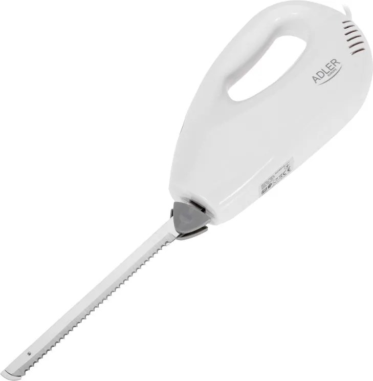 Електрически нож Adler AD 4512,200 W,Бял