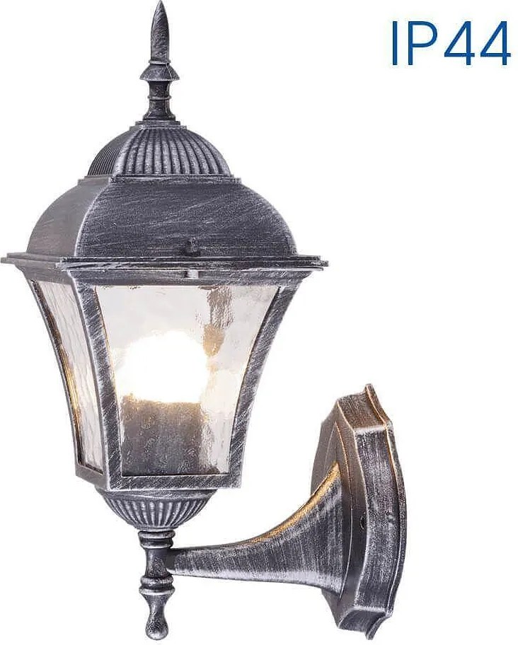 Градински аплик SOFIA, ант. сребро, 1xE27