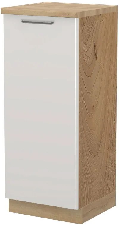 Висок подов шкаф Modena K14-60-1KF-Walnut - Gray light