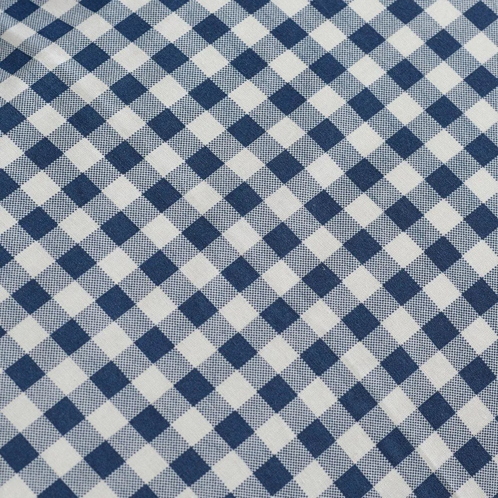 Тъмносиньо единично спално бельо 135x200 cm Bamford Gingham Check – Catherine Lansfield
