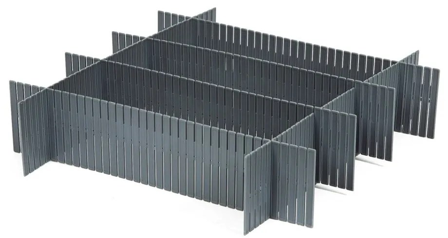 Комплект от 6 органайзера за чекмеджета Duro - Compactor