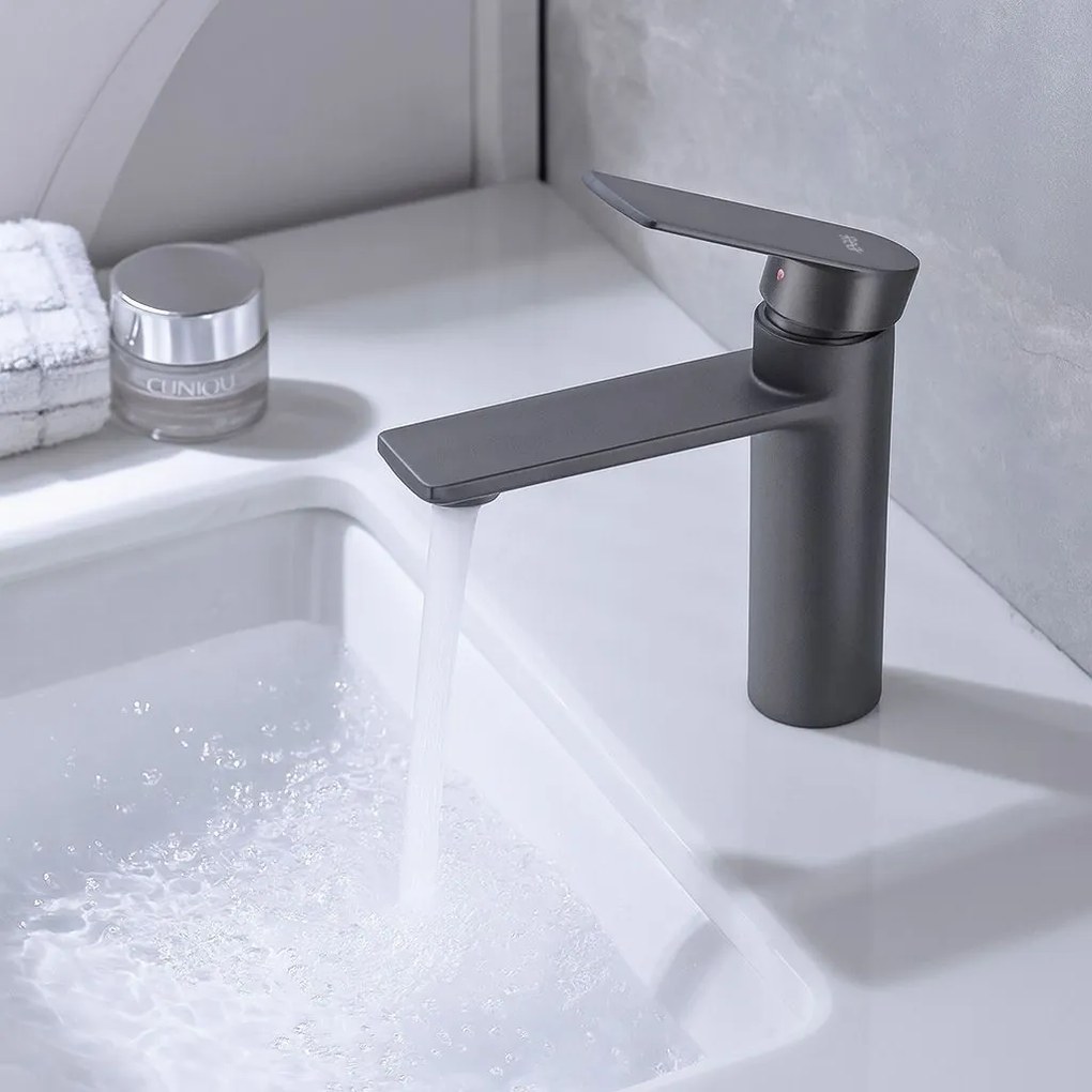Смесител за мивка REA Storm Titanium Low