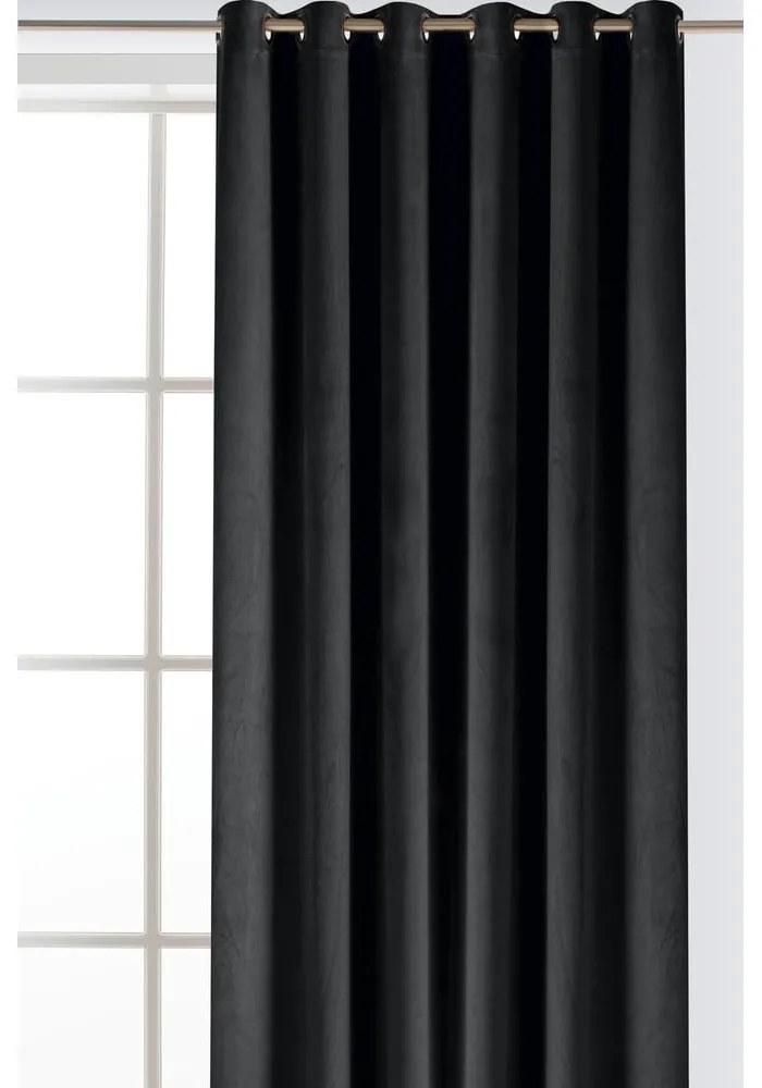 Черна затъмняваща завеса 530x270 cm Velto – Filumi