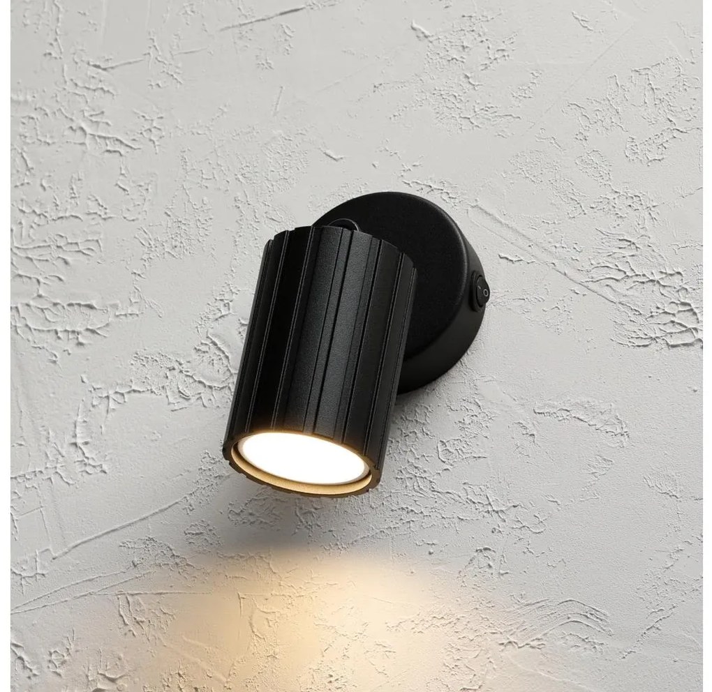 Brilagi - Стенно точково осветително тяло CRISPINA 1xGU10/10W/230V черно