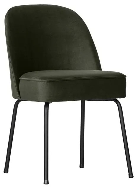 Тъмнозелени кадифени трапезни столове в комплект 2 бр. Vogue – WOOOD