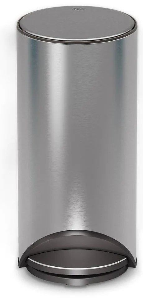Кошче за боклук с педал от неръждаема стомана в блестящо сребрист цвят 30 l Arc – Joseph Joseph