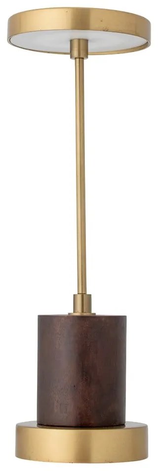 LED затъмняваща се настолна лампа в златист цвят с метален абажур (височина 30 cm) Chico – Bloomingville
